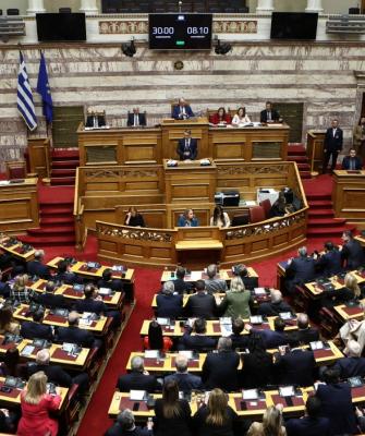 Ελληνικό Κοινοβούλιο συνεδρίαση