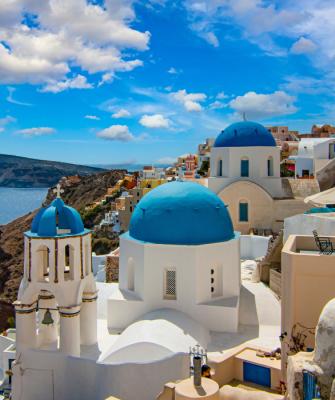 Σαντορίνη αρχιτεκτονική θέα