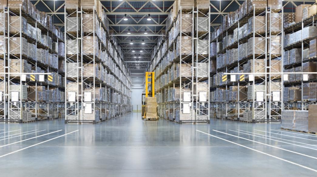 Αποθήκη logistics εσωτερικού χώρου