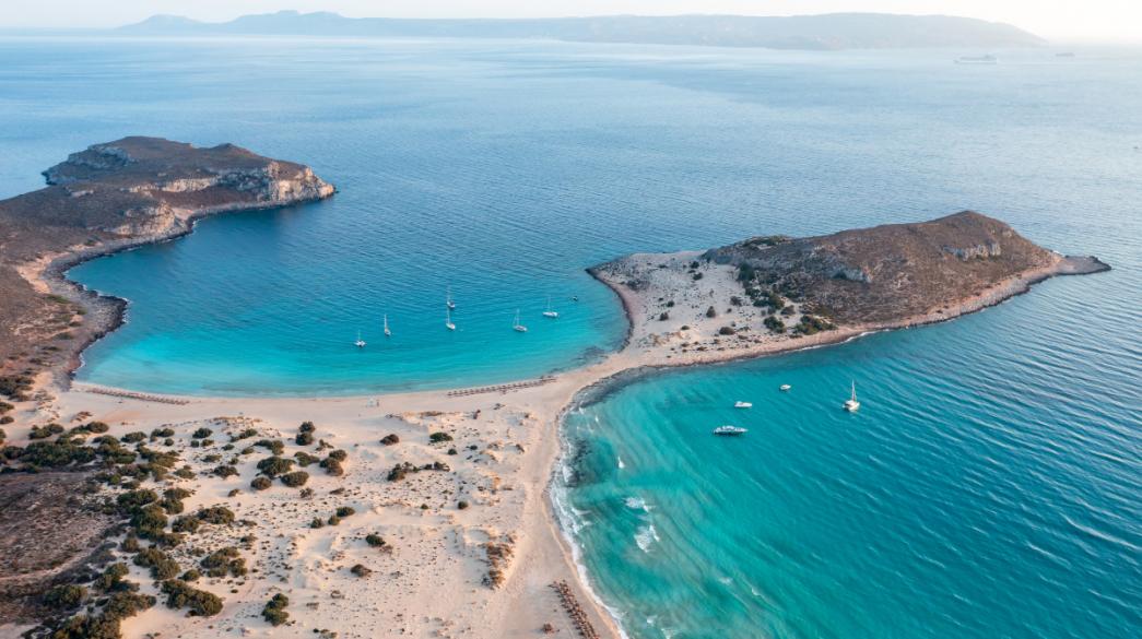 Ελαφόνησος παραλία θέα