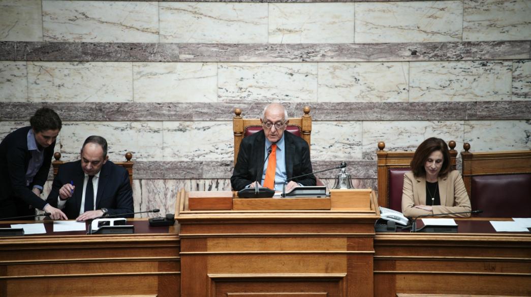Νικήτας Κακλαμάνης στη Βουλή