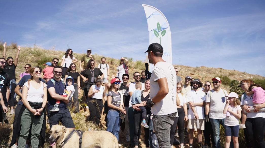 Ομάδα εθελοντών εκδήλωση