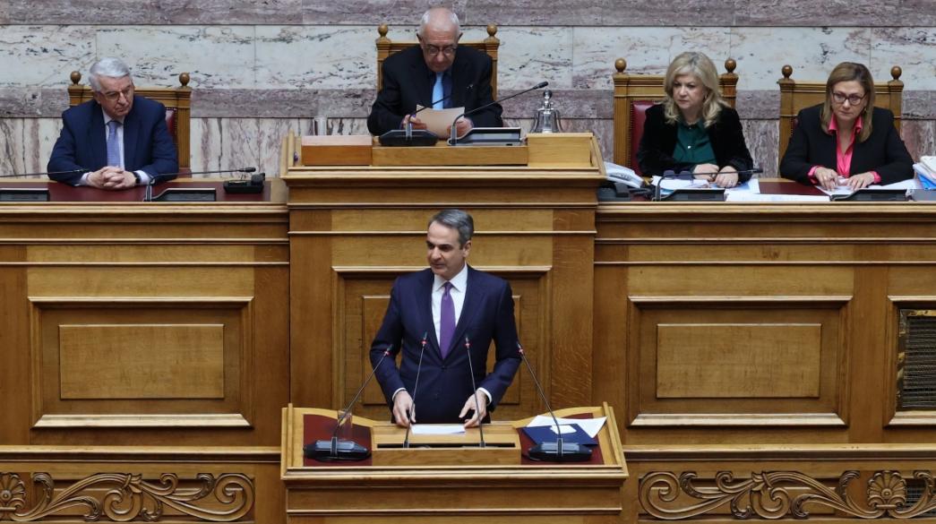 Ο Κυριάκος Μητσοτάκης στην Ελληνική Βουλή Κυριάκος Μητσοτάκης Βουλή