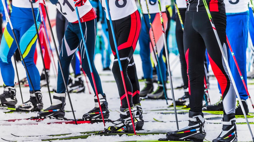 σκιέρ αγώνας διάθλου