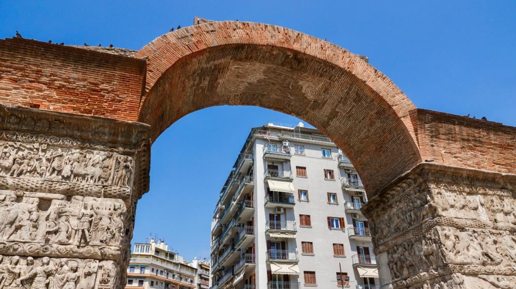 Η Αψίδα του Γαλερίου στην Θεσσαλονίκη Αψίδα Γαλερίου