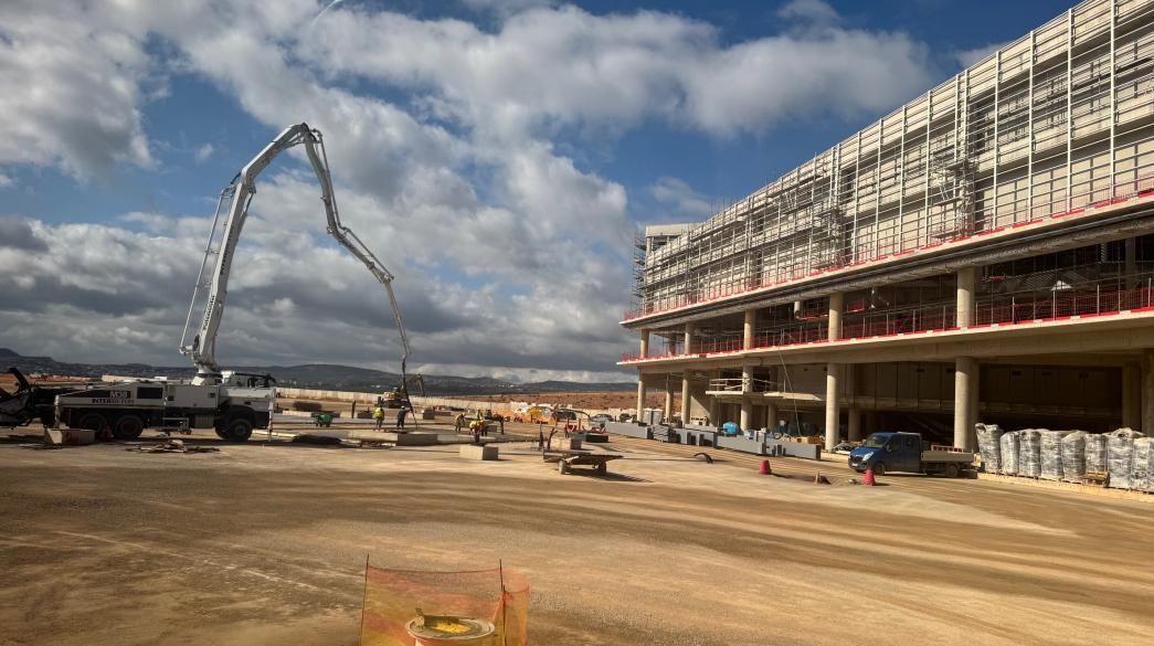 κτήριο υπό κατασκευή