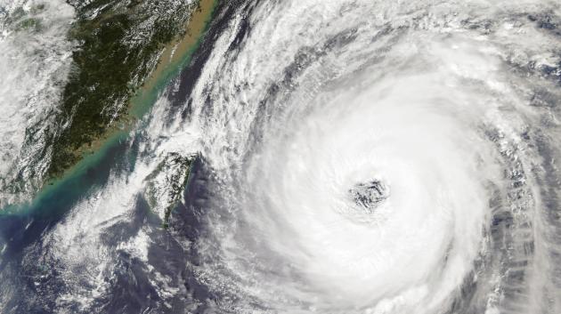 Δορυφορική εικόνα τυφώνα