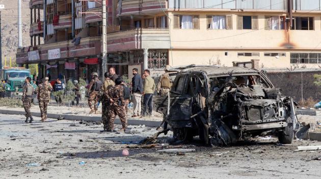 Κατεστραμμένο αυτοκίνητο Καμπούλ