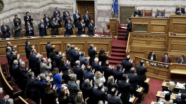 Συνεδρίαση στη Βουλή