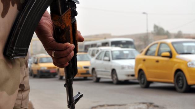 Οπλισμένος φρουρός στο Ιράκ