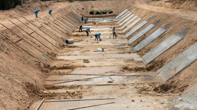 Αντιπλημμυρικά έργα κατασκευής