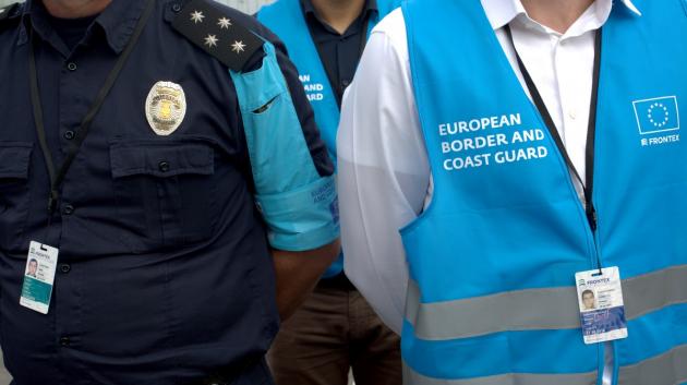 Αξιωματικός Frontex στα σύνορα