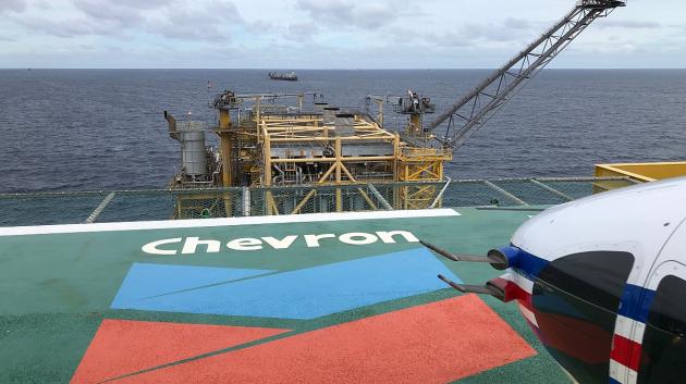 Chevron πλατφόρμα πετρελαίου