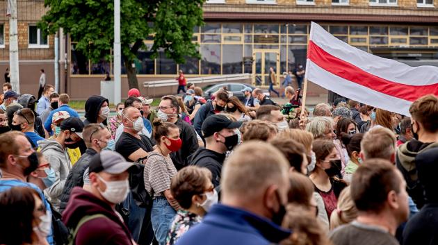 Διαδήλωση στη Λευκορωσία