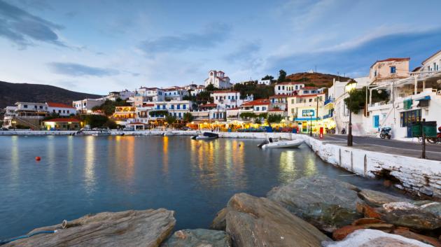 Άνδρος παραθαλάσσια θέα