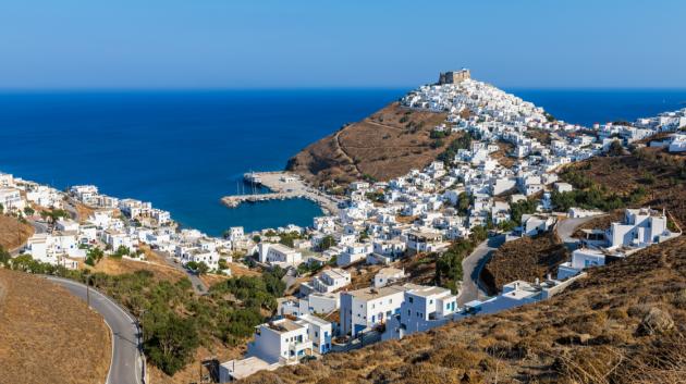 Άστυπαλιά πόλη και θάλασσα