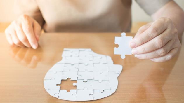 Άνοια - Πάζλ εγκεφάλου