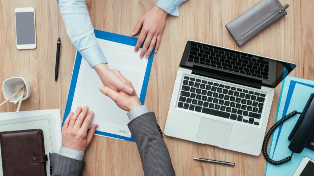 Συμφωνία επιχειρηματική χειραψία