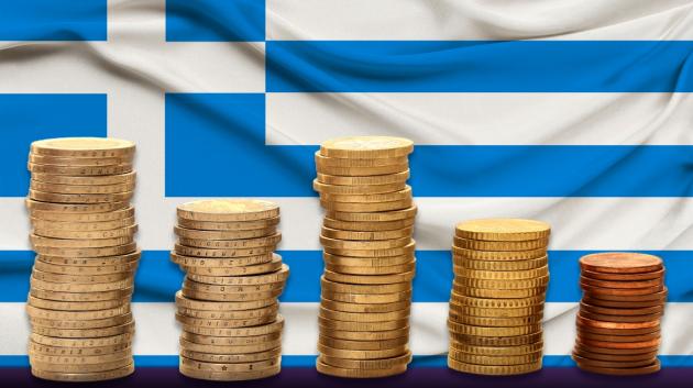 Σωρός νομισμάτων Ελλάδα