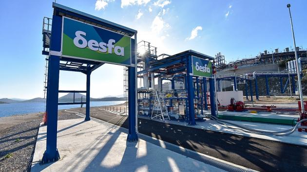 Εγκαταστάσεις ΔΕΣΦΑ Ρεβυθούσα