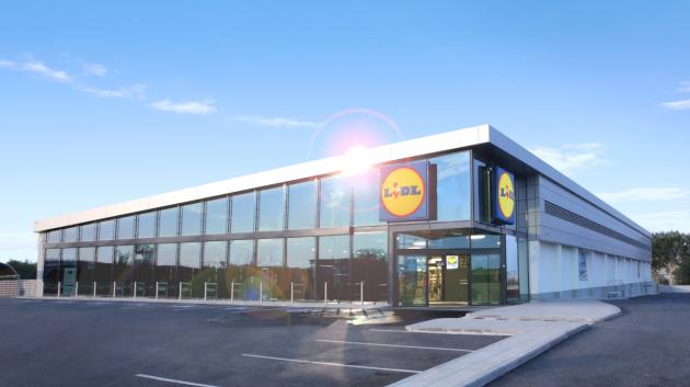 Κατάστημα Lidl εξωτερικό