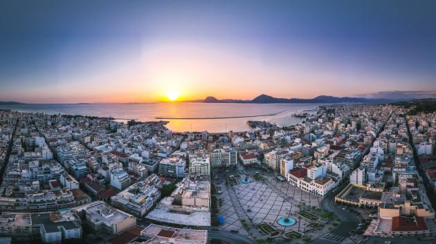 Κέντρο Πάτρας αεροφωτογραφία