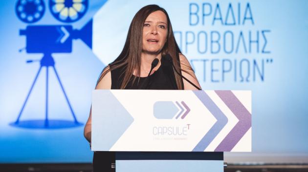 Ομιλήτρια σε εκδήλωση CapsuleT