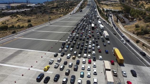 Κίνηση σε εθνική οδό