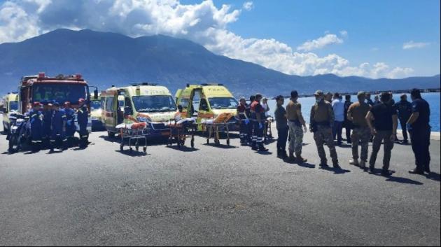 Διασώστες στη Καλαμάτα