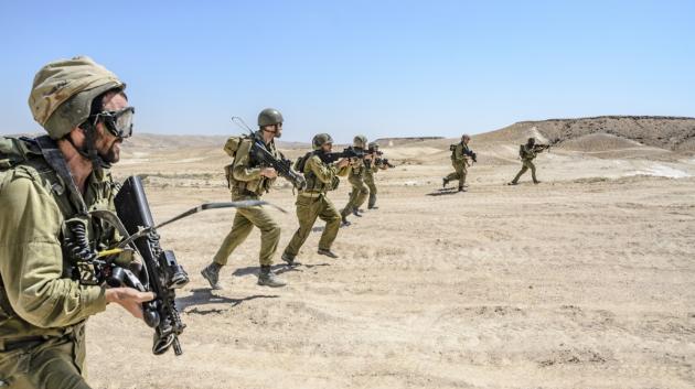 Ισραηλινοί στρατιώτες έρημος