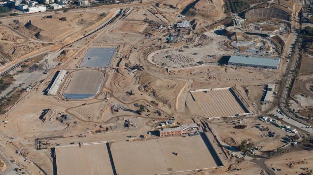 Εργοτάξιο Ελληνικού αεροφωτογραφία