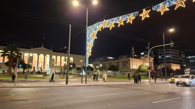 Χριστουγεννιάτικος διάκοσμος Αθήνα