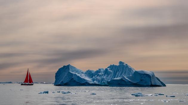 Παγετώνας στη Γροιλανδία