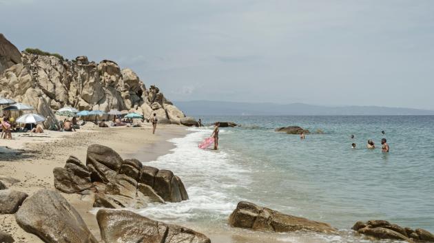 Παραλία Χαλκιδικής θάλασσα