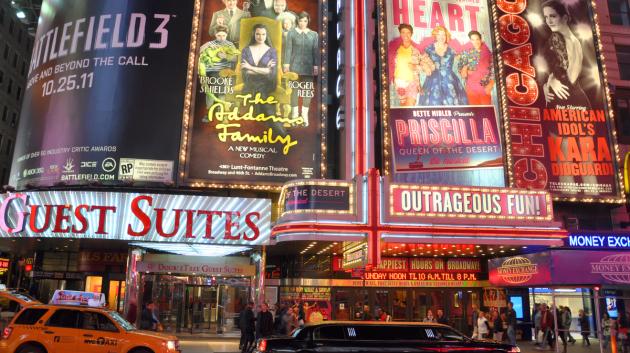 Θέατρο Broadway πινακίδες