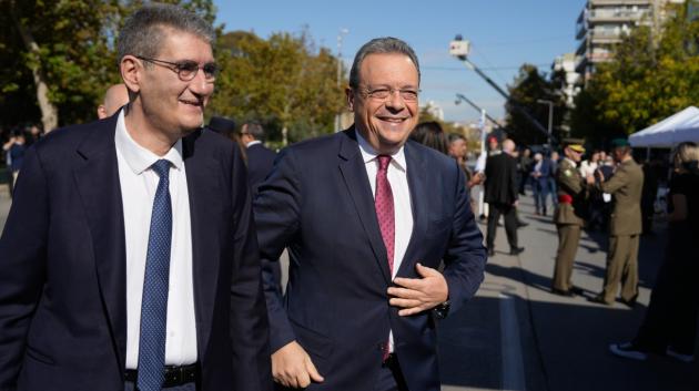 Στέφανος Φάμελλος παρέλαση