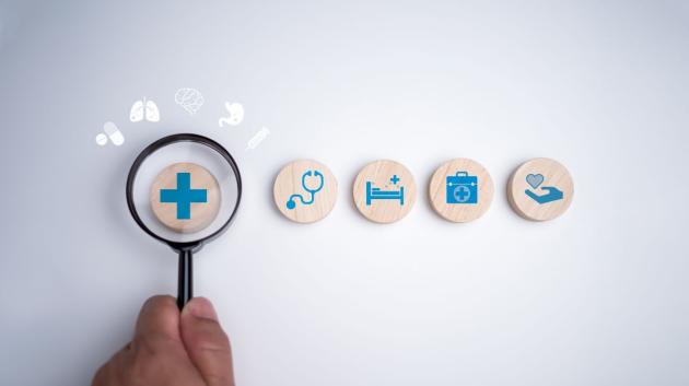 Ασφάλεια υγείας σύμβολα