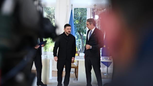 Ζελένσκι, Μητσοτάκης