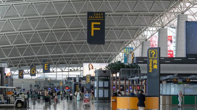 Αεροδρόμιο Κίνας εσωτερικό