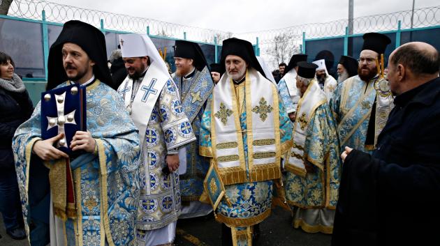 Θρησκευτική πομπή ιεραρχών