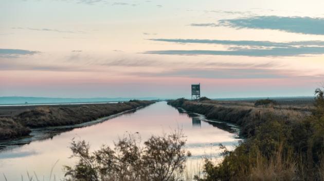 Έβρος ποτάμι δειλινό