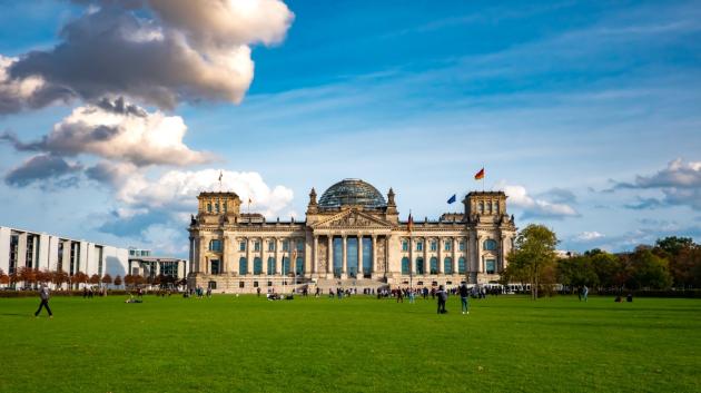 Γερμανικό Κοινοβούλιο εξωτερική όψη