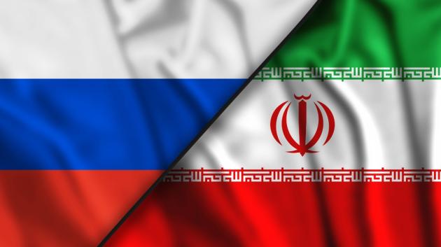 Σημαίες Ρωσίας Ιράν