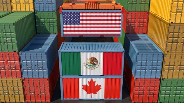 Εμπορευματοκιβώτια ΗΠΑ Καναδά Μεξικού