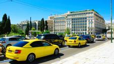 Κίνηση ταξί στο κέντρο