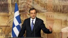 Αντώνης Σαμαράς σε ομιλία τύπου
