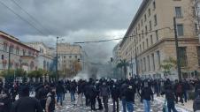 Τέμπη-Σύνταγμα-Επεισόδια