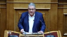 Ο Δημήτρης Κουτσούμπας μιλά στη Βουλή Δημήτρης Κουτσούμπας Βουλή