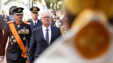 Κώστας Τασούλας σε επίσημη τελετή Κώστας Τασούλας τελετή Θεσσαλονίκης