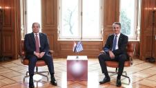 Κυριάκος Μητσοτάκης και Αλ Σίσι